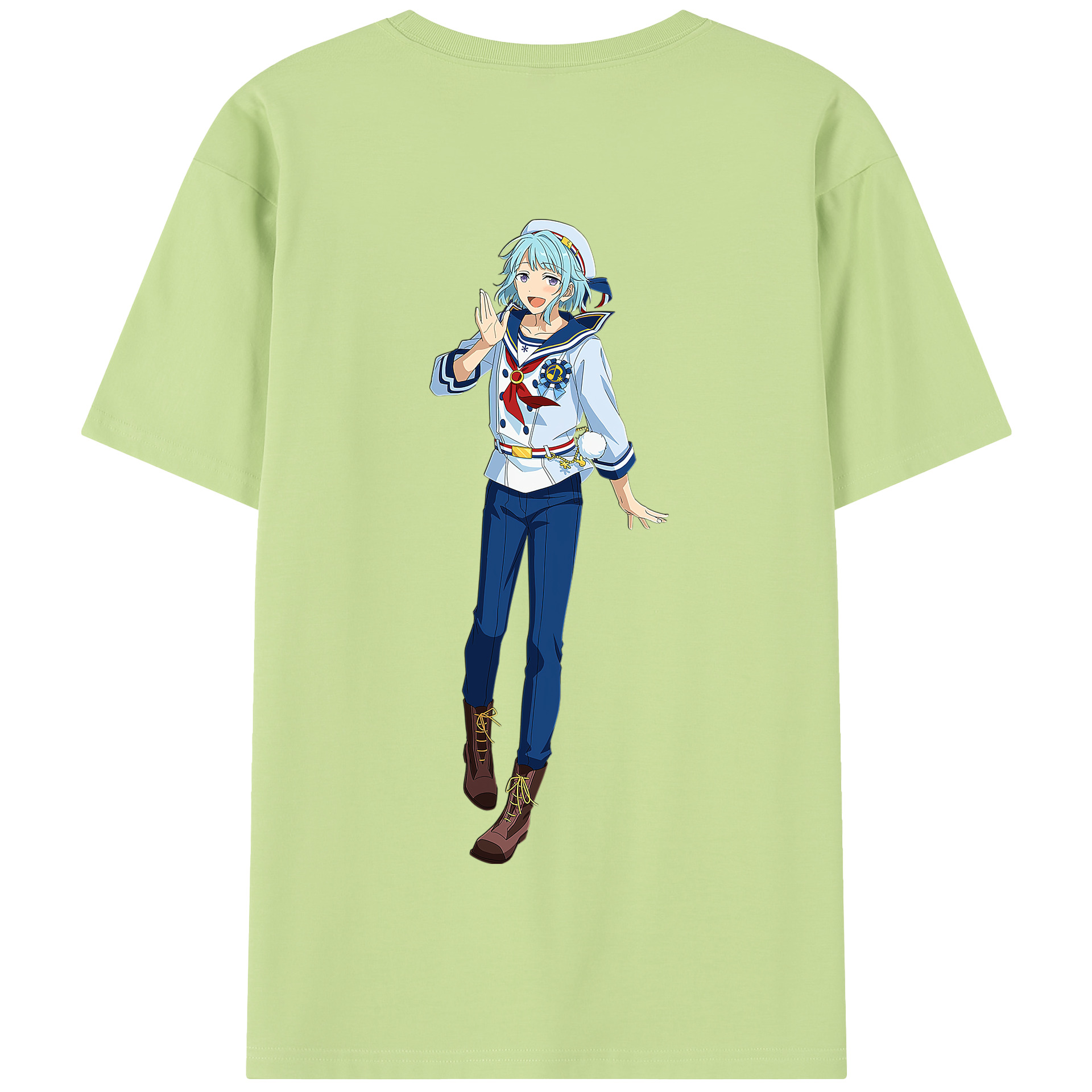 （画像用） あんさんぶるスターズ! Ensemble Stars 綿100％半袖Tシャツ（背面プリント）